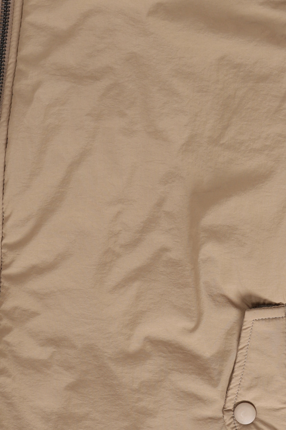 Mens Brown Nylon Blend Regular Fit Jacket - Image 8