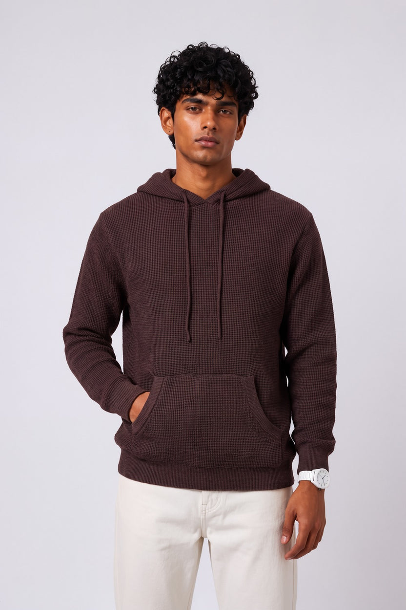 Mens Chocolate Wear Regular Fit Sweatshirt - Image 2