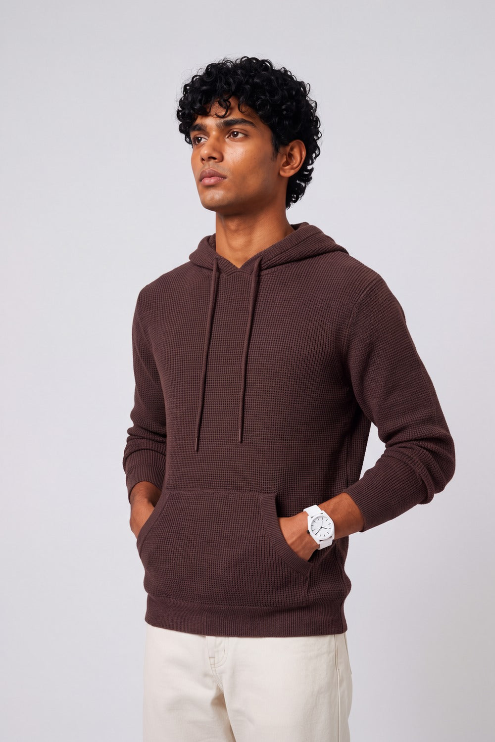 Mens Chocolate Wear Regular Fit Sweatshirt - Image 4