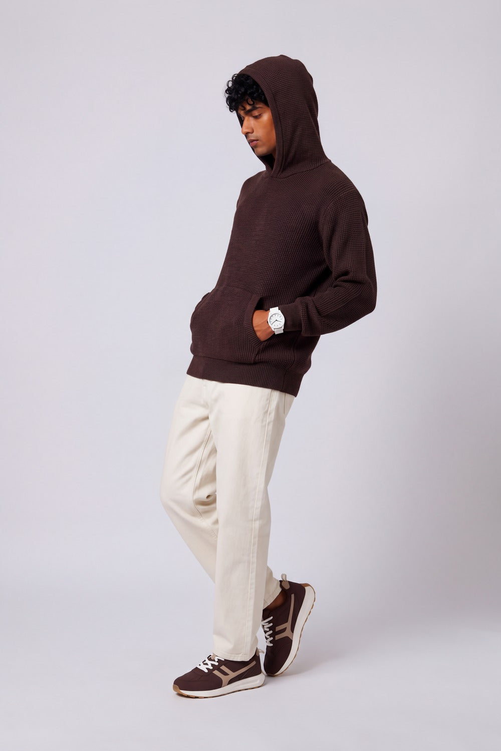 Mens Chocolate Wear Regular Fit Sweatshirt - Image 6
