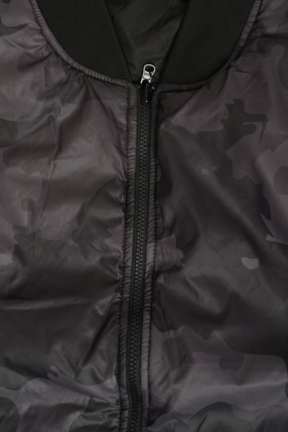 Mens Charcoal Camouflage Regular Fit Jacket - Image 8