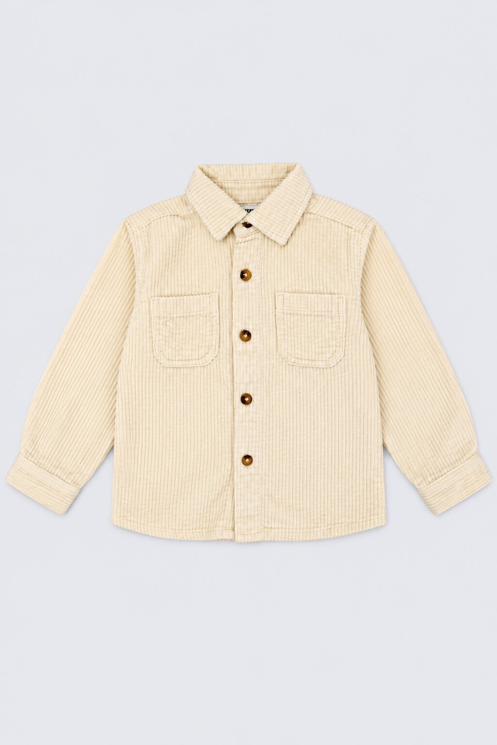 Boys Off White Regular Fit Cotton Shirt - Image 2