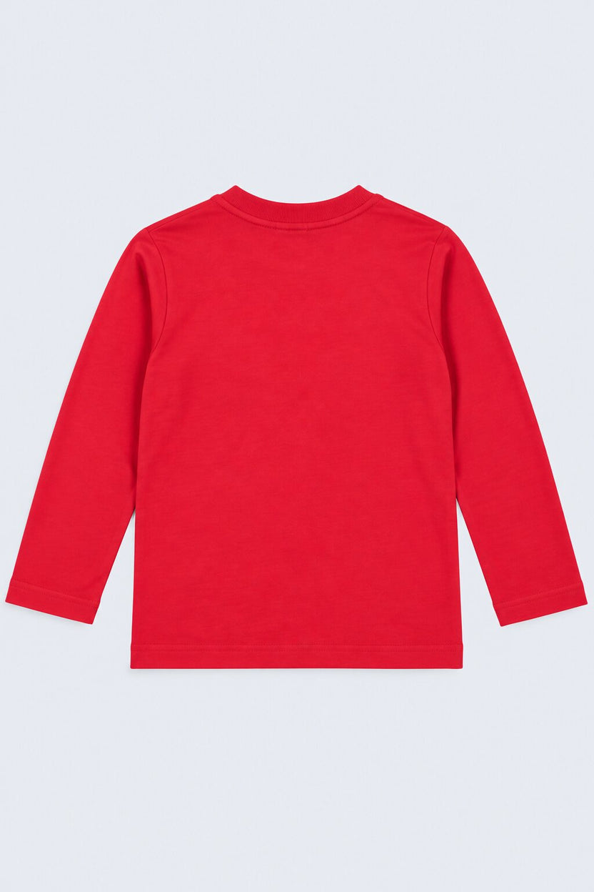 Boys Red Gamer Graphic Print T-Shirt - Image 4