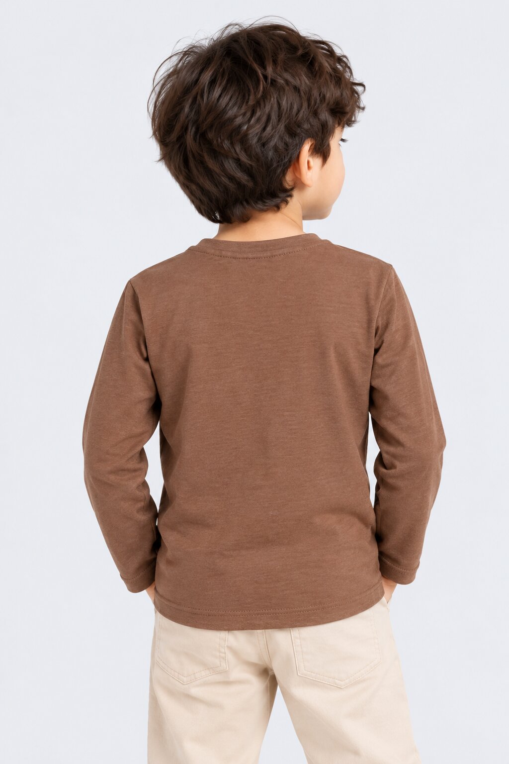 Boys Brown Monster Truck Graphic T-Shirt - Image 3