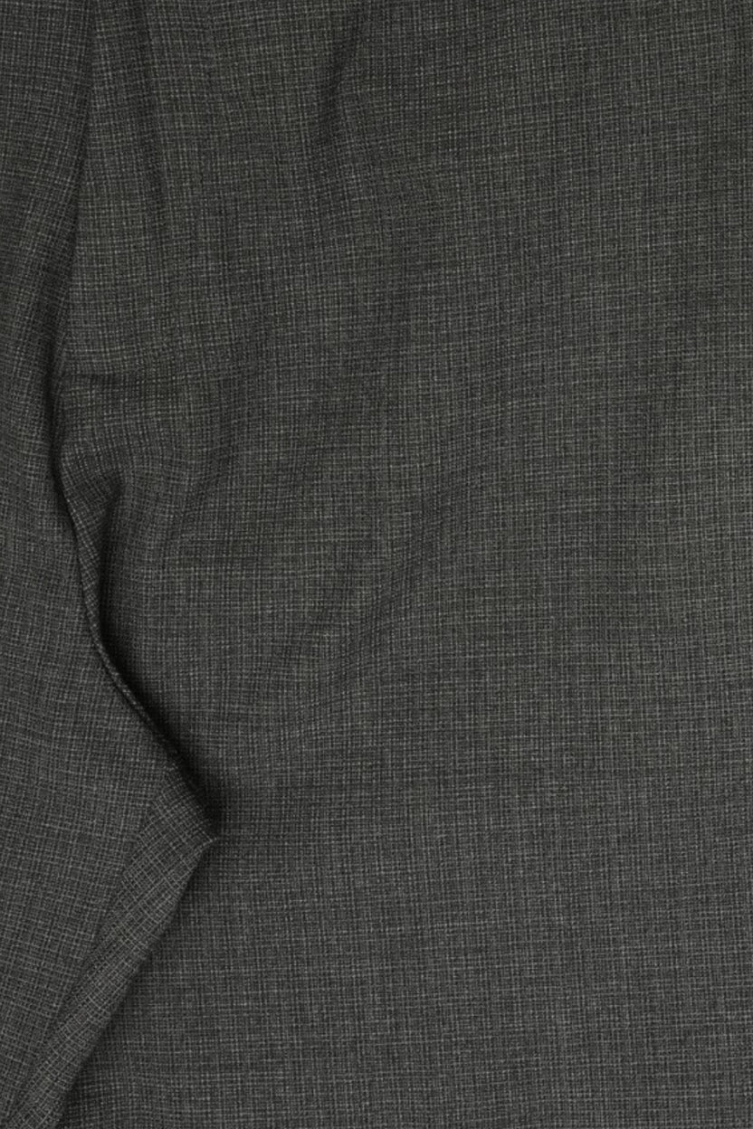 Mens Solid Grey Regular Fit Trouser - Image 8