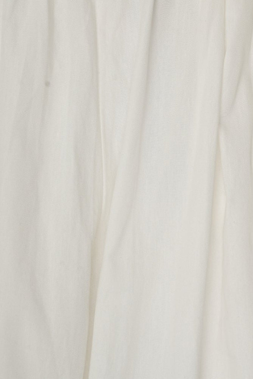 Womens Solid White Balloon Fit Jogger Pant - Image 6