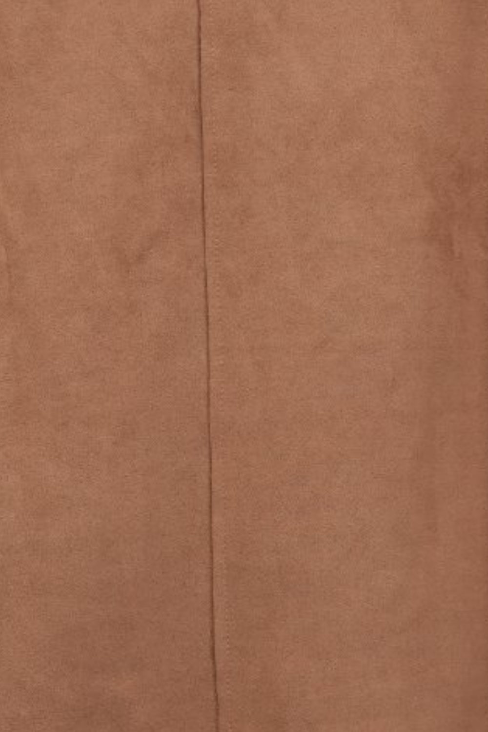 Womens Solid Brown Suede Front Shrug - Image 8