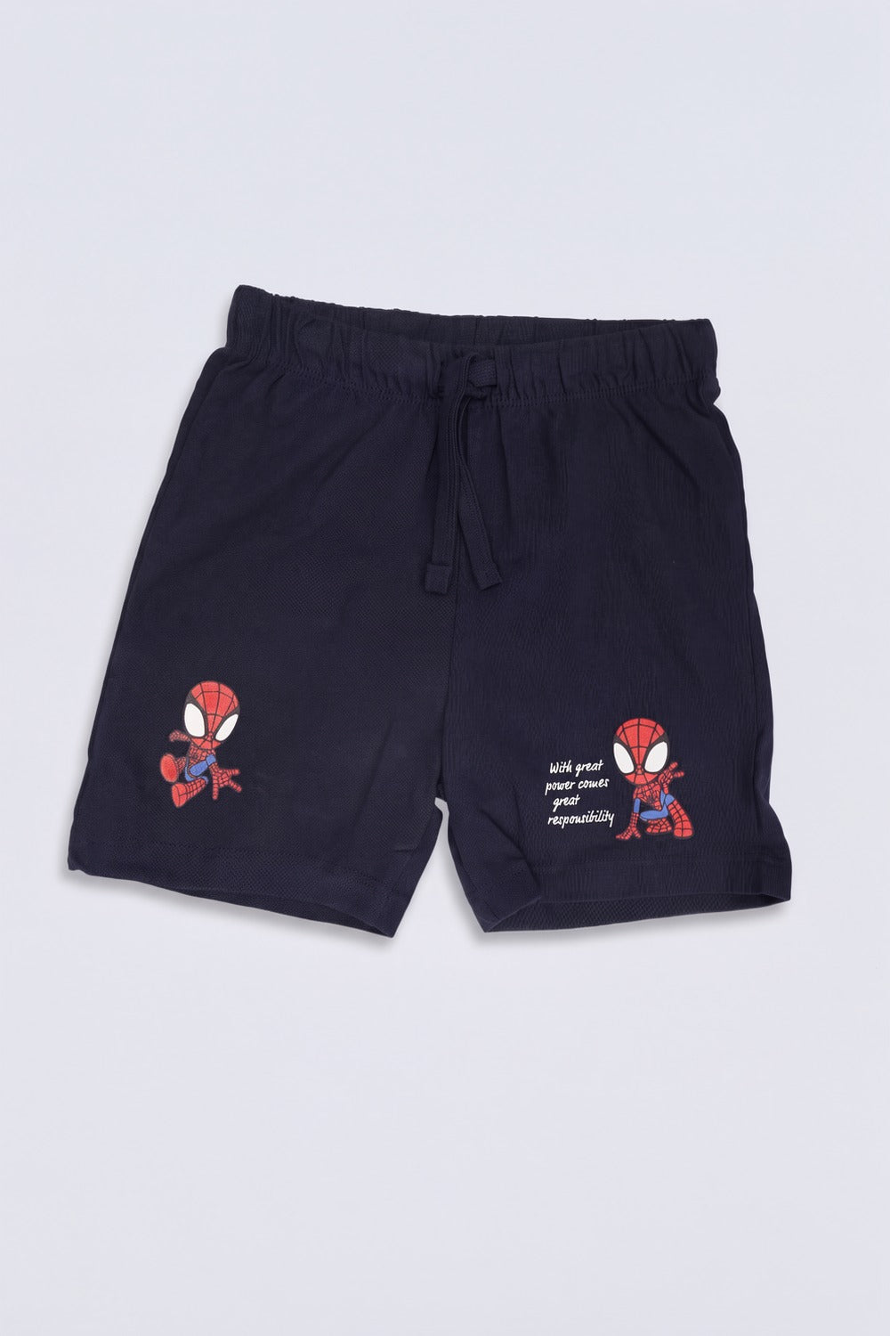 Boys Navy Spider-Man Graphic Print Co-ord Set - Image 4