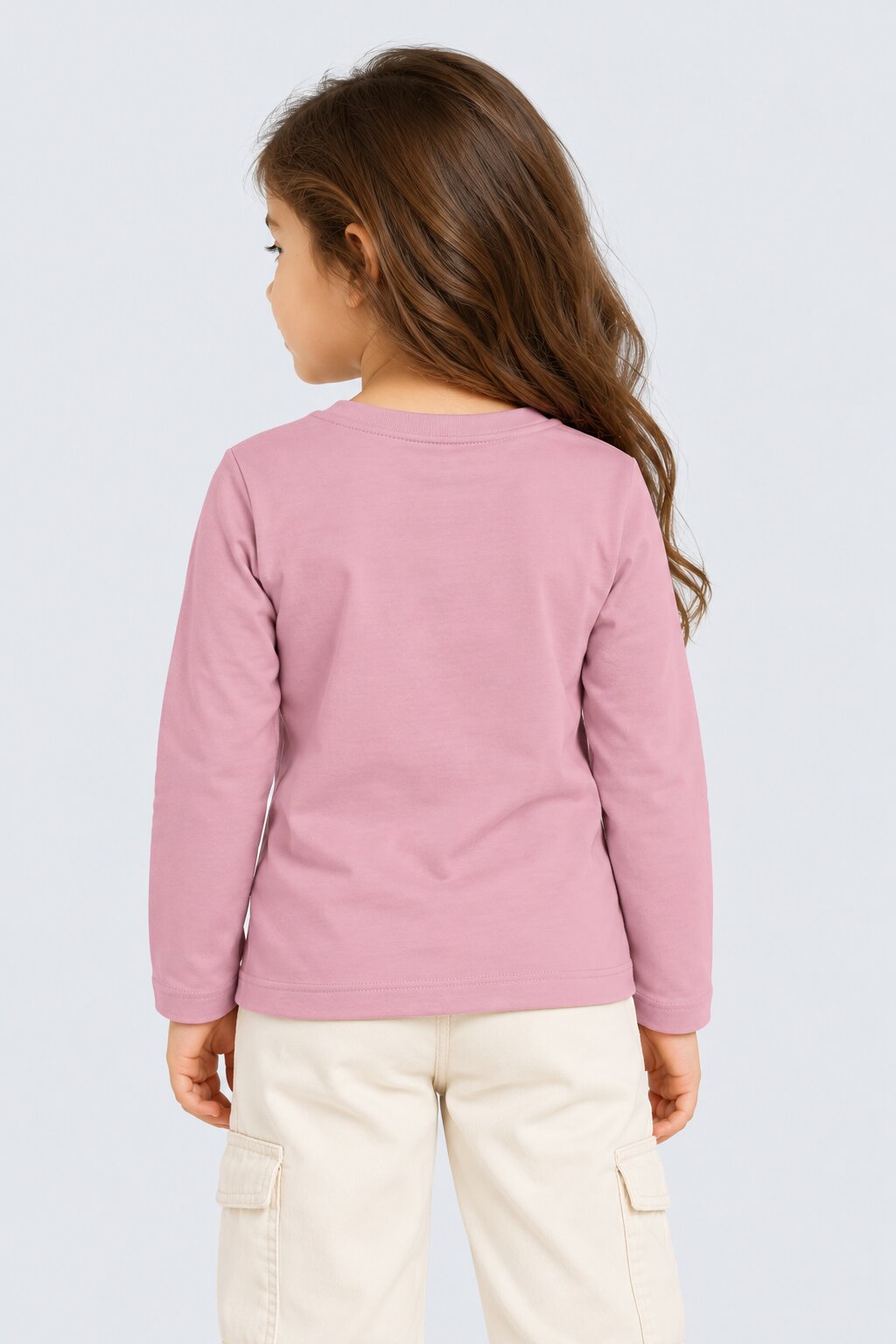 Girls Pink Penguin Graphic Print T-Shirt - Image 3