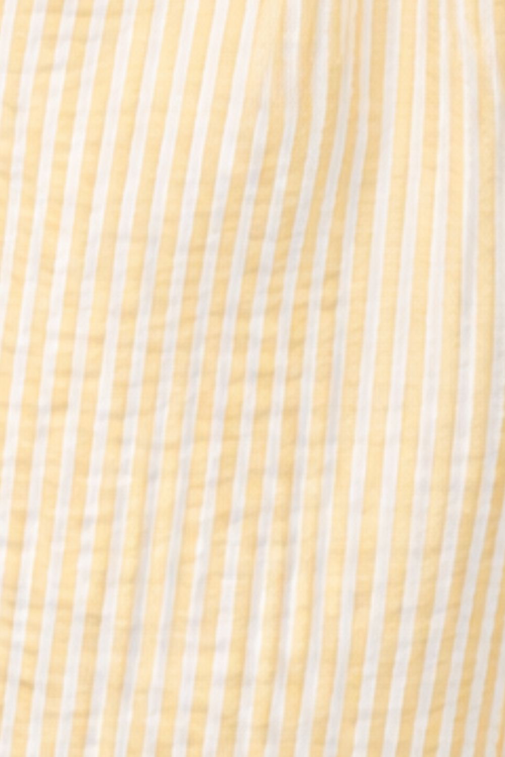Mens Yellow and White Striped Drawstring Lounge Shorts - Image 7