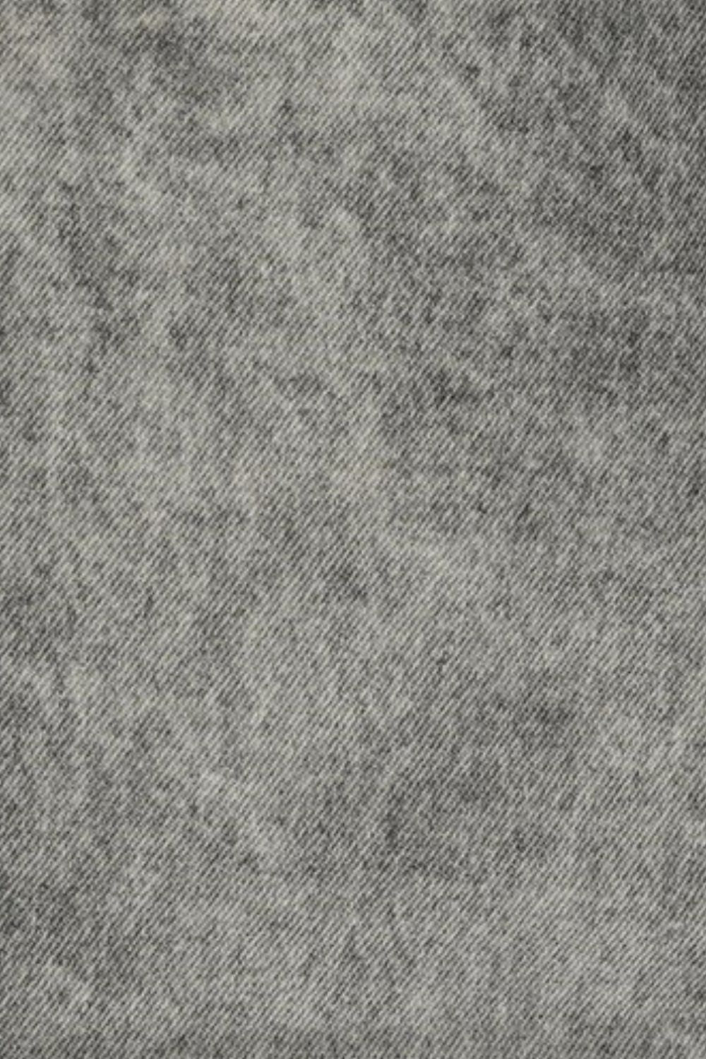 Mens Grey Solid Barrel Fit Jeans - Image 6