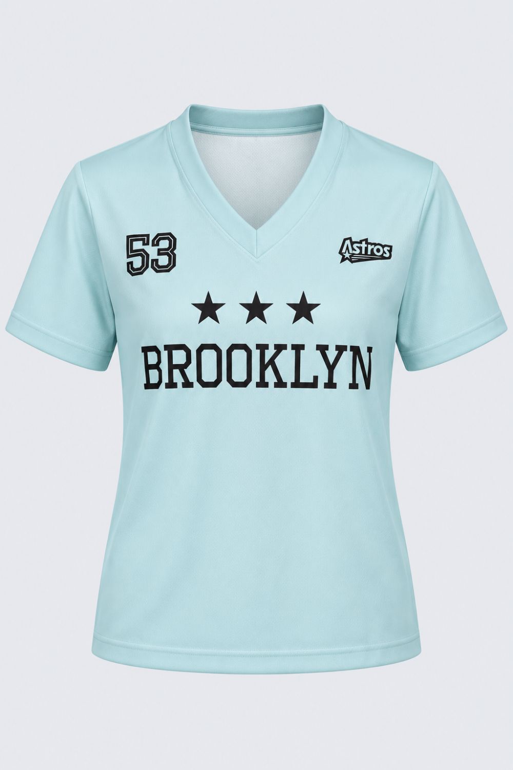 Green Brooklyn Typography Sports Print T-Shirt - Image 7