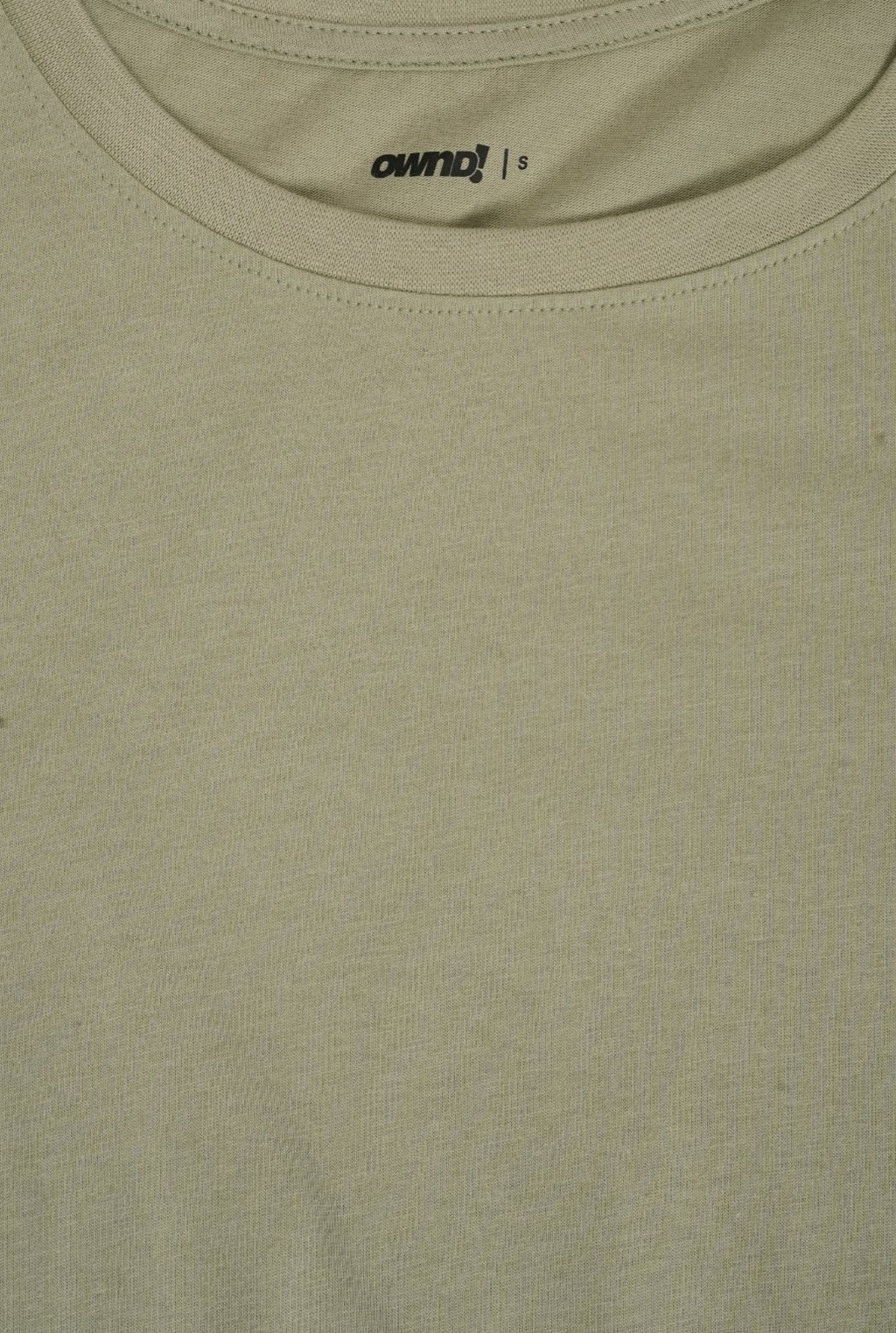 Womens Solid Olive Green Solid T-Shirt - Image 8