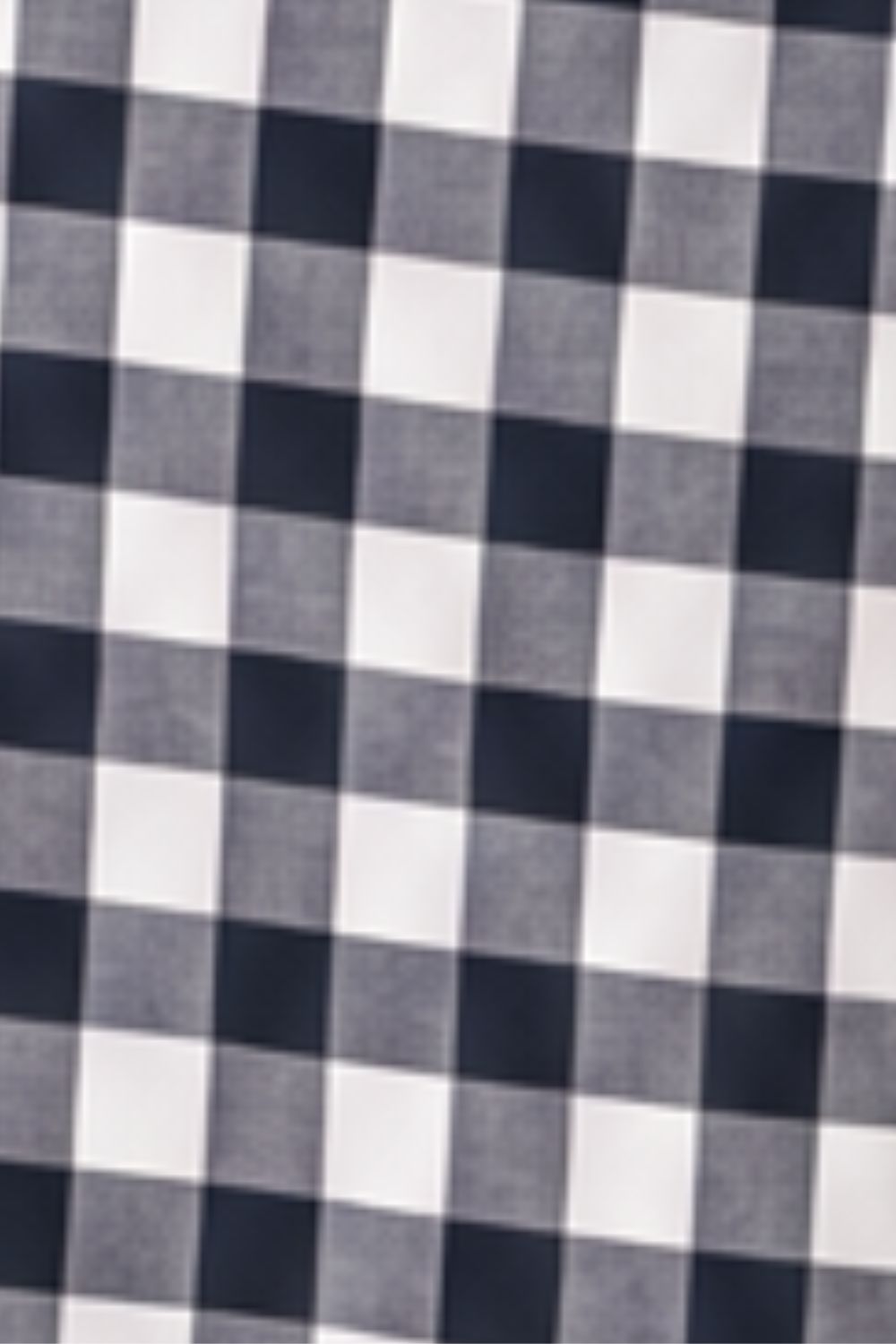Navy Gingham Checked Lounge Pant - Image 8