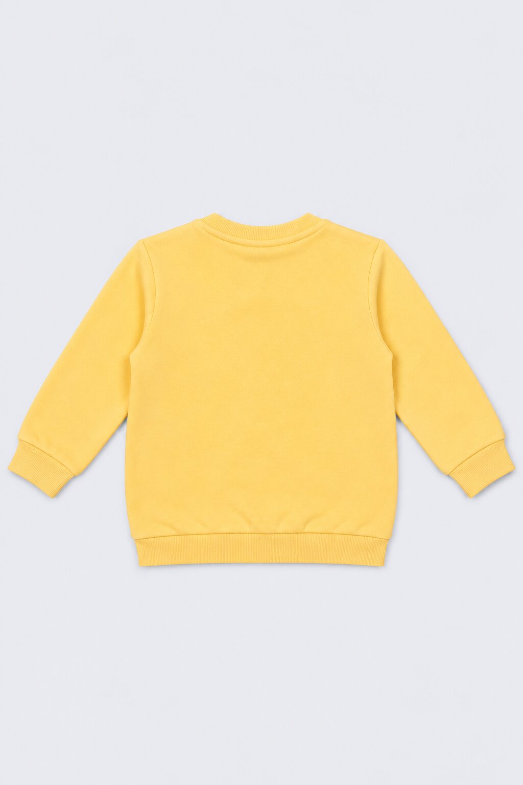 Infant Boys Yellow Dinosaur Applique Graphic Sweatshirt - Image 2