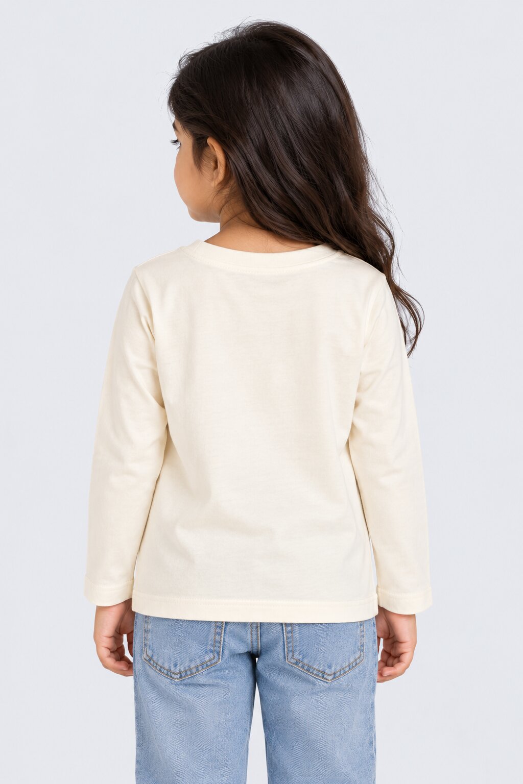 Girls Off White Dog Graphic T-Shirt - Image 3