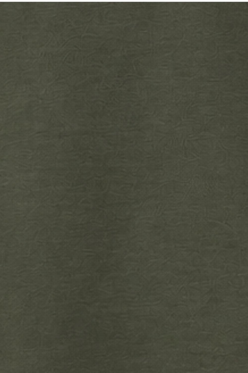 Mens Dark Green Cotton Regular Fit T-Shirt - Image 8