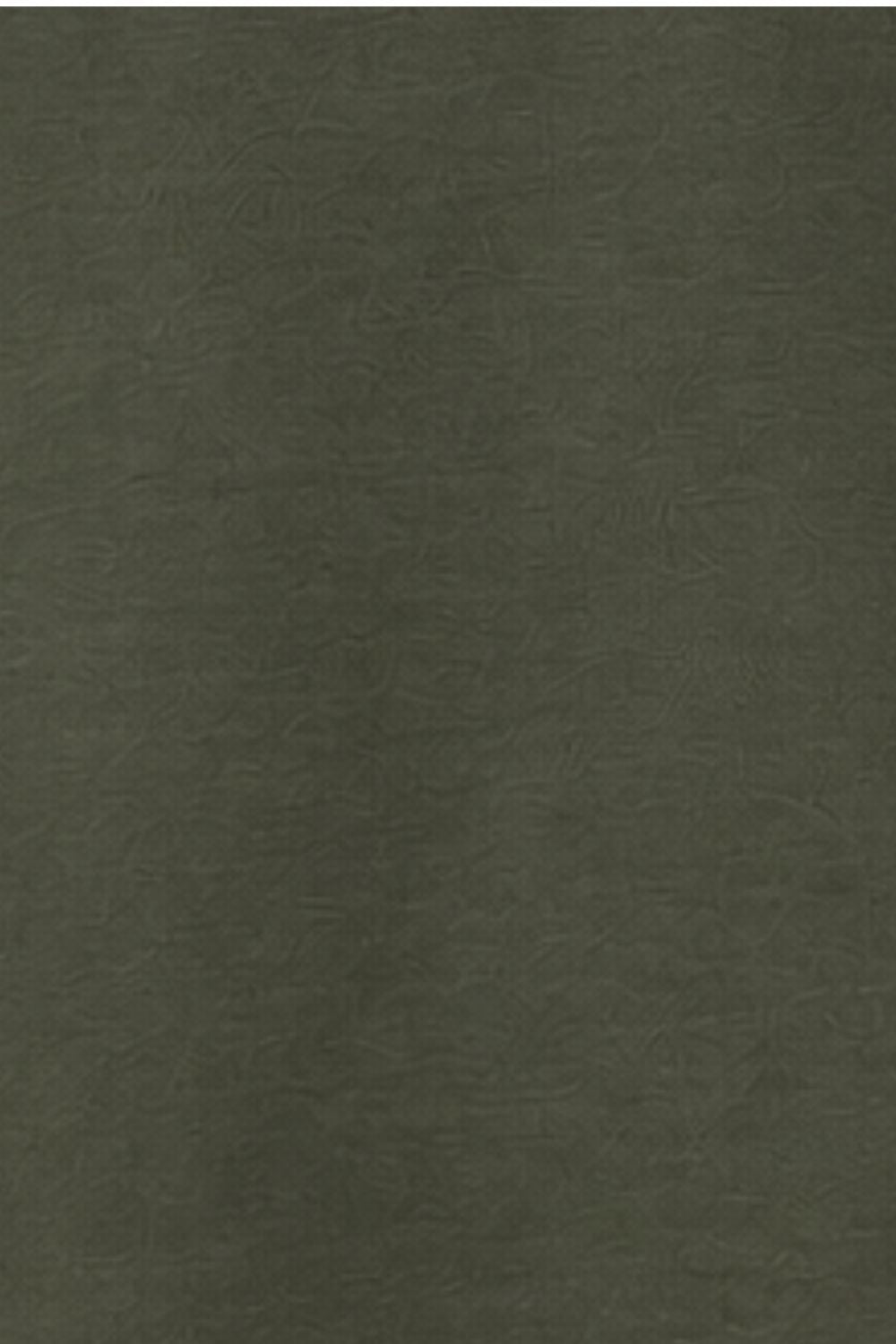 Mens Dark Green Cotton Regular Fit T-Shirt - Image 8