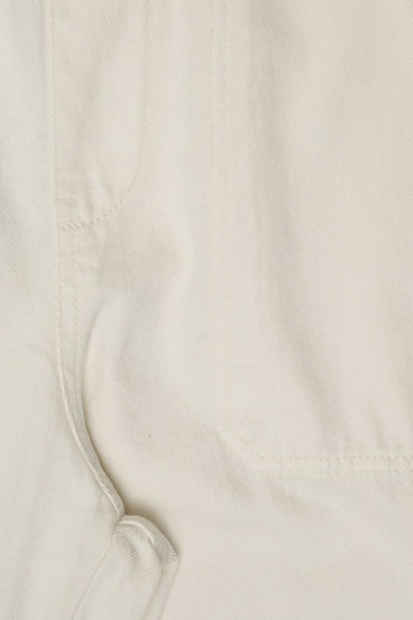 Mens Cream Regular Fit Trousers - Image 8