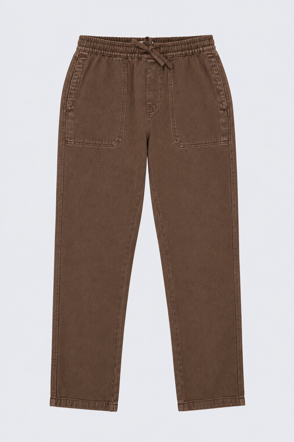 Mens Chocolate Regular Fit Jeans - Image 7