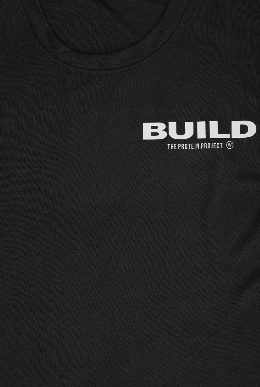 Mens Black Graphic Regular Fit T-Shirt - Image 8