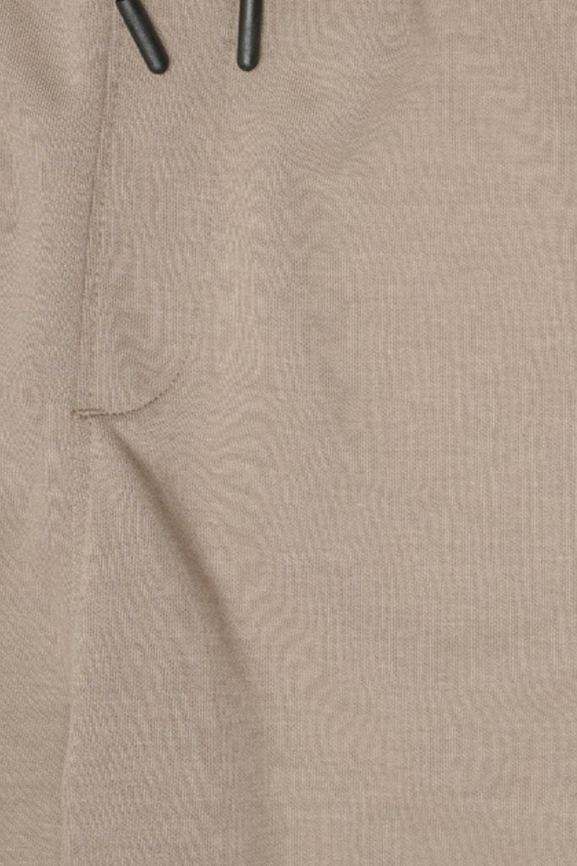 Mens Beige Relaxed Fit Track Pant - Image 8