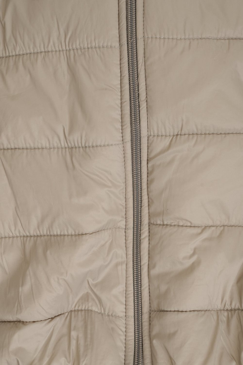 Mens Beige Winter Bomber Jacket - Image 8