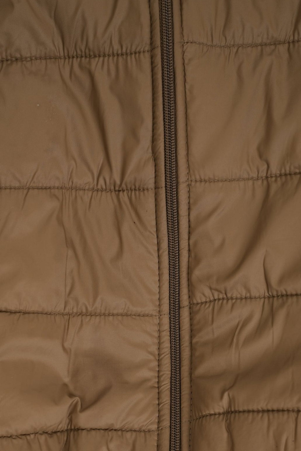 Mens Khaki Hooded Winter Bomber Jacket - Image 8