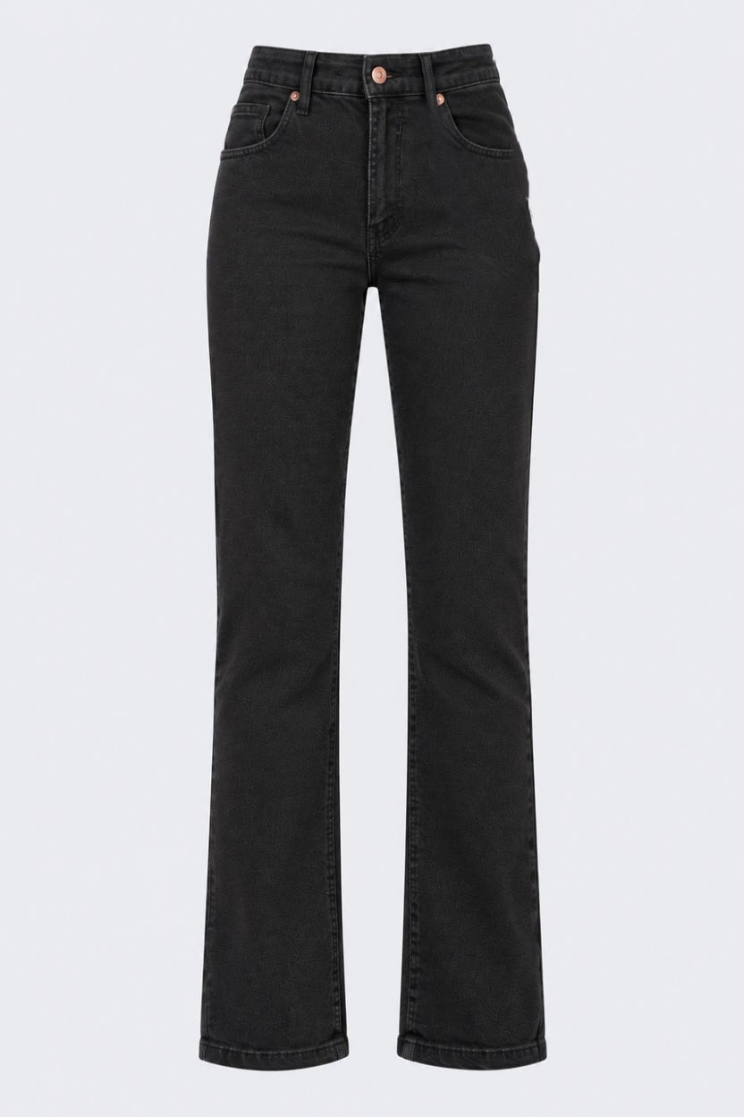 Womens Black Skinny Fit Jeans - Image 7
