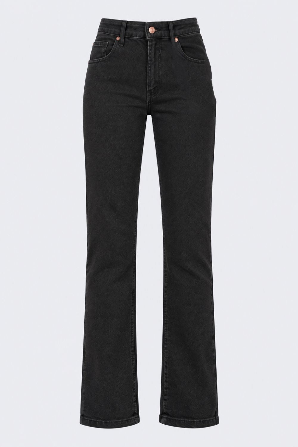 Womens Black Skinny Fit Jeans - Image 7
