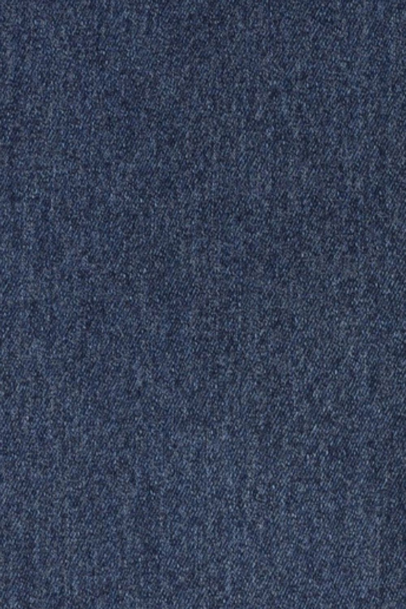 Womens Navy Straight Fit Jeans - Image 8