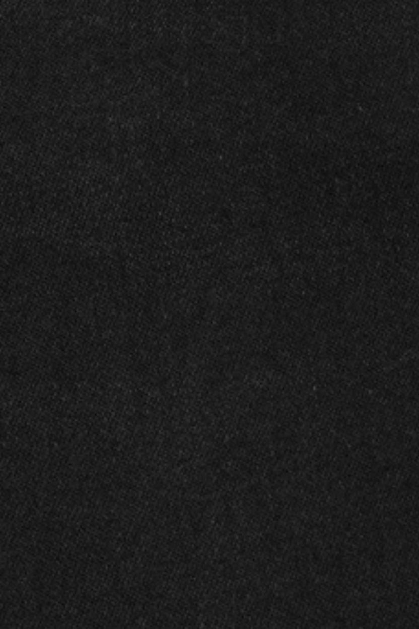 Womens Black Mini Flare Jeans - Image 8