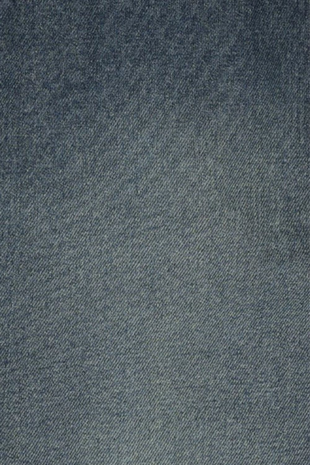 Womens Blue Baggy Fit Jeans With 5 Pocket - Image 8