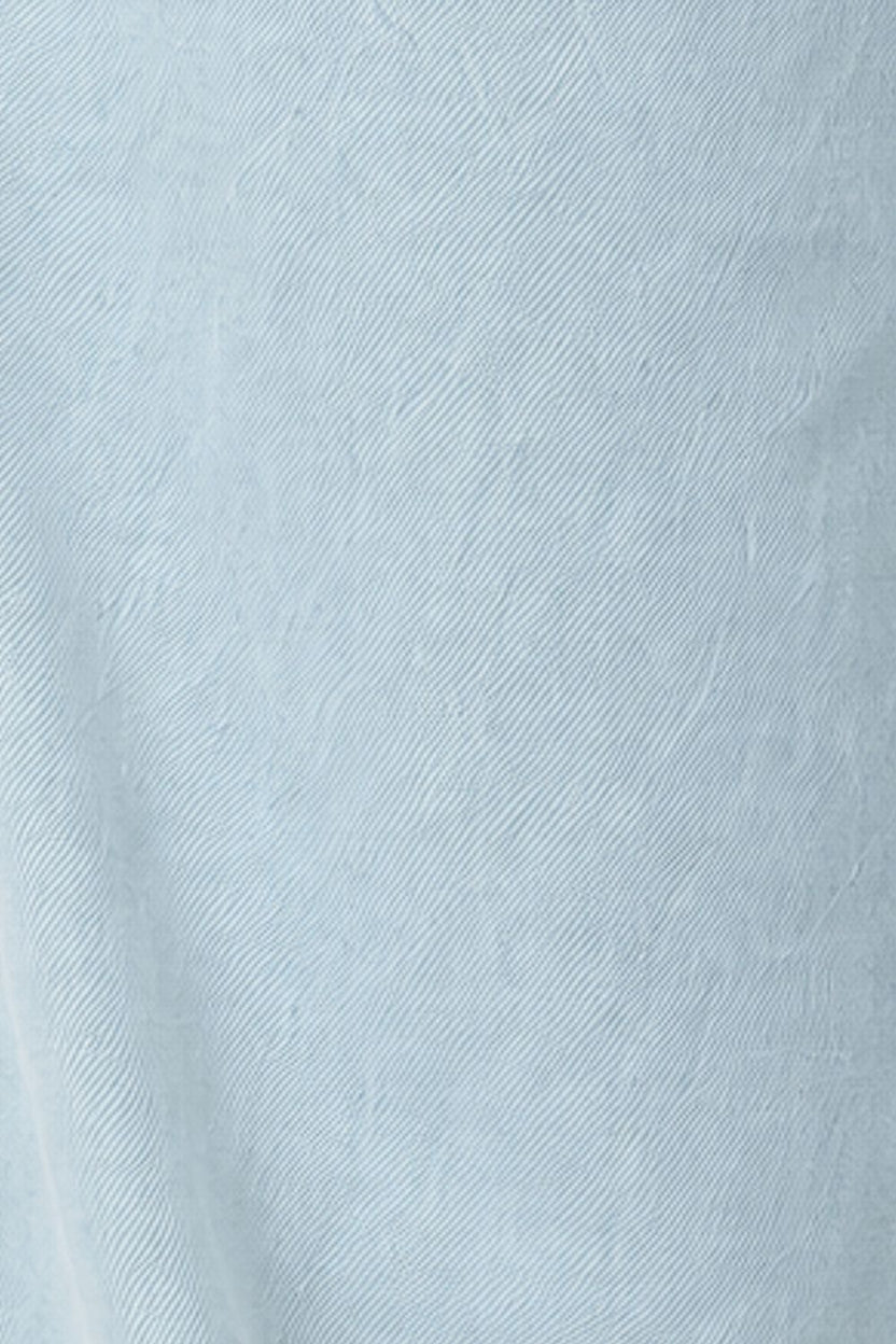 Womens Light Blue Regular Fit Jeans With 5 Pocket - Image 8