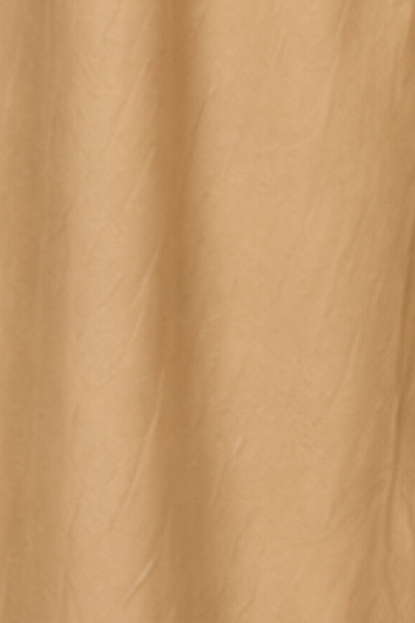 Womens Beige Layered Wide Leg Jumpsuit - Image 8