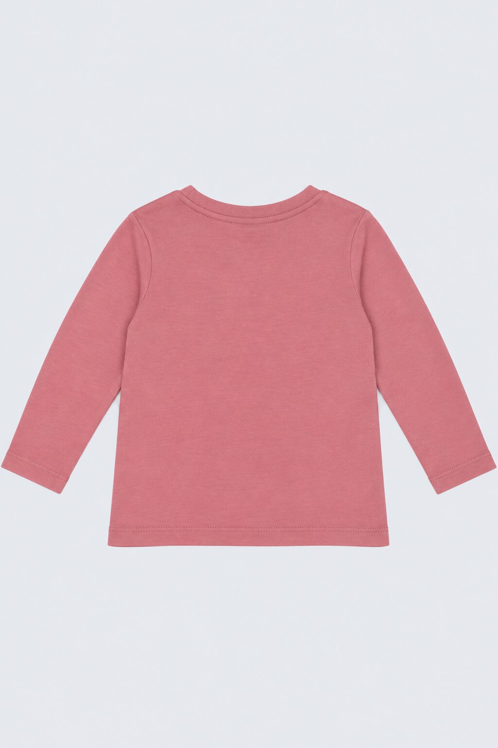 Girls Pink Cat Graphic Print T-Shirt - Image 4