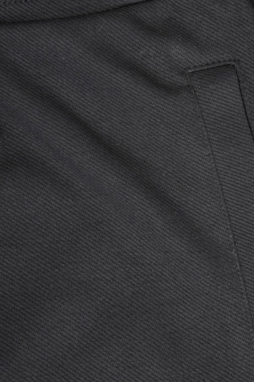 Mens Black Solid Drawstring Relaxed Fit Joggers - Image 8