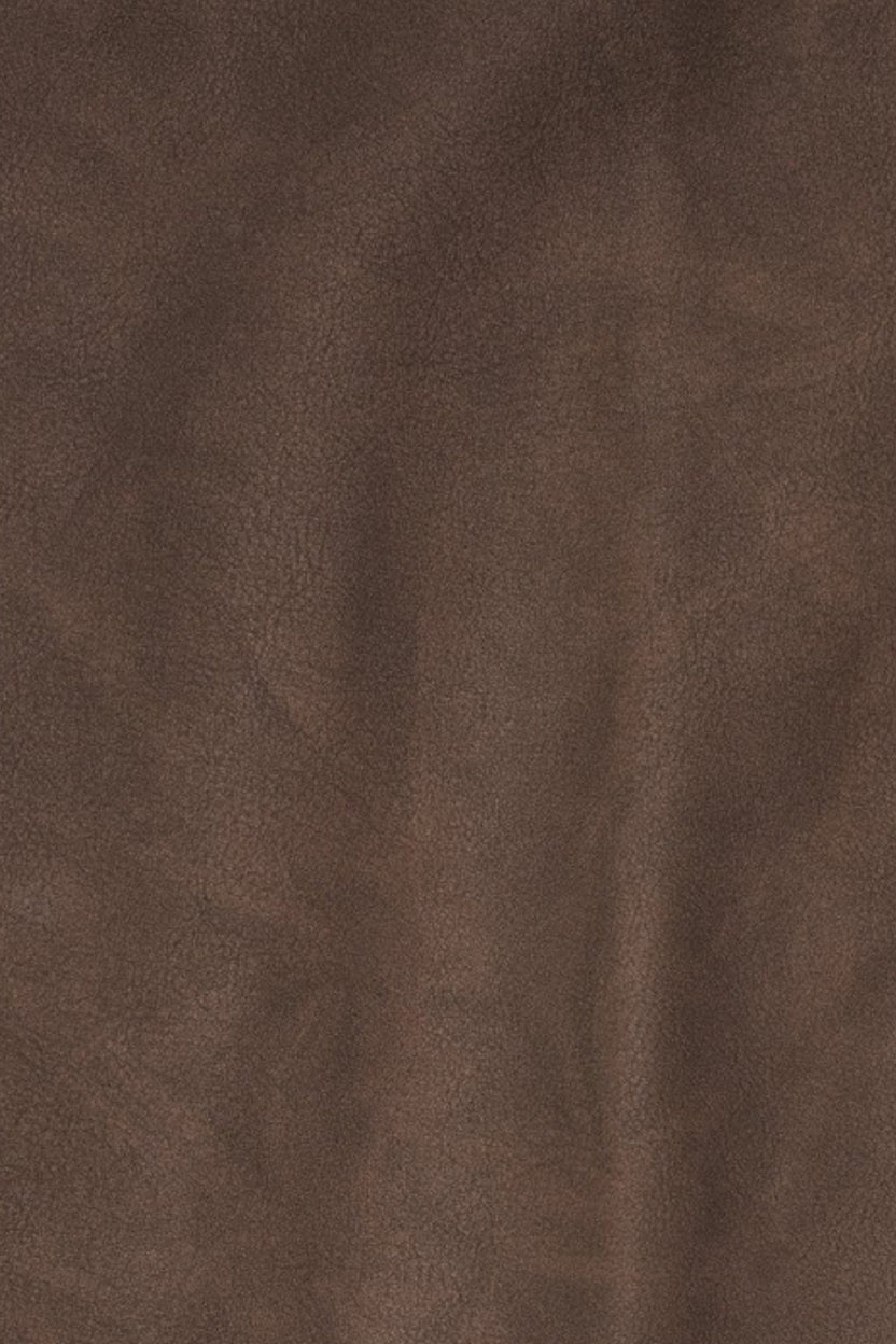 Mens Brown Polyester Bomber Jacket - Image 8