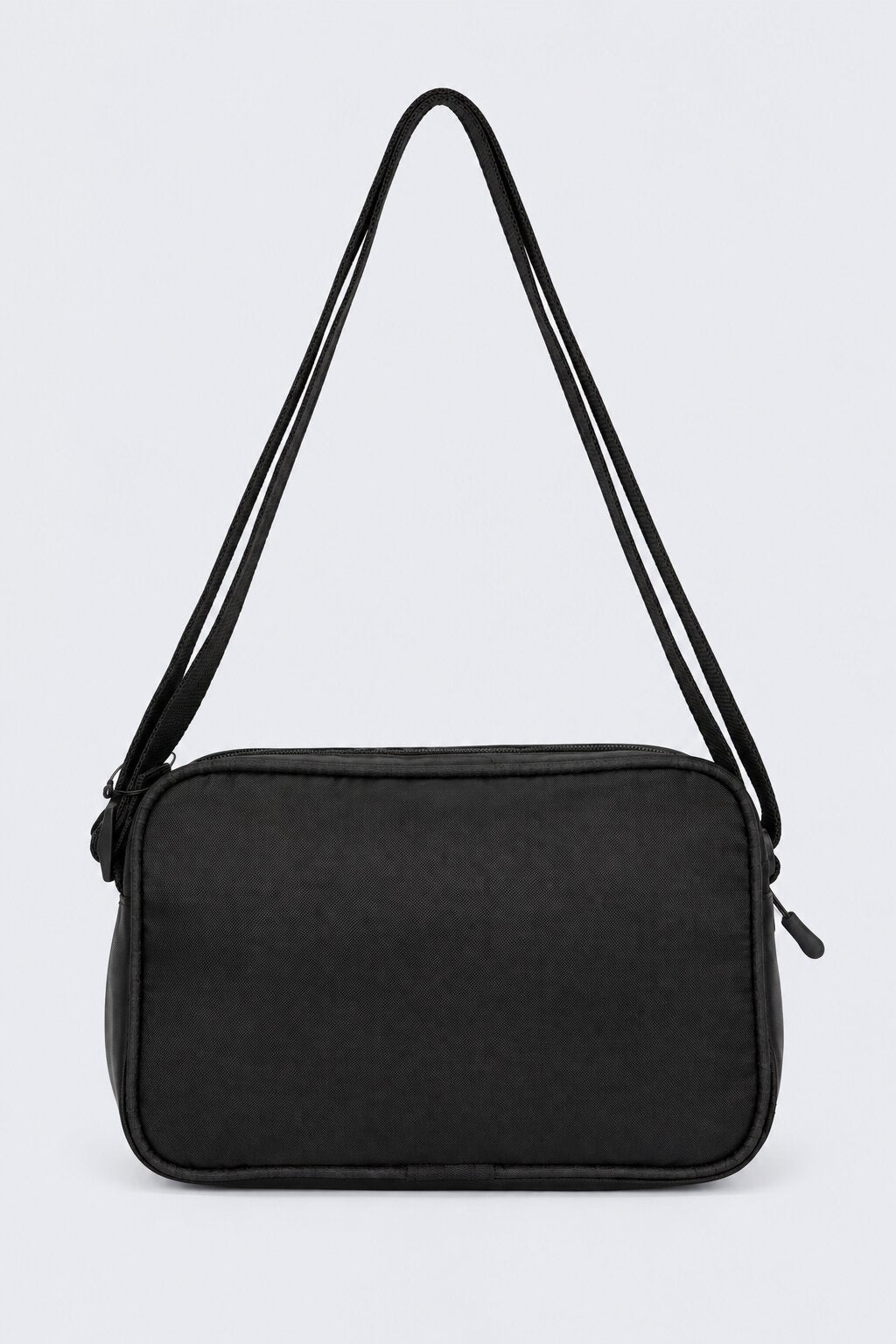Womens Black Pocket Crossbody Bag - Image 5