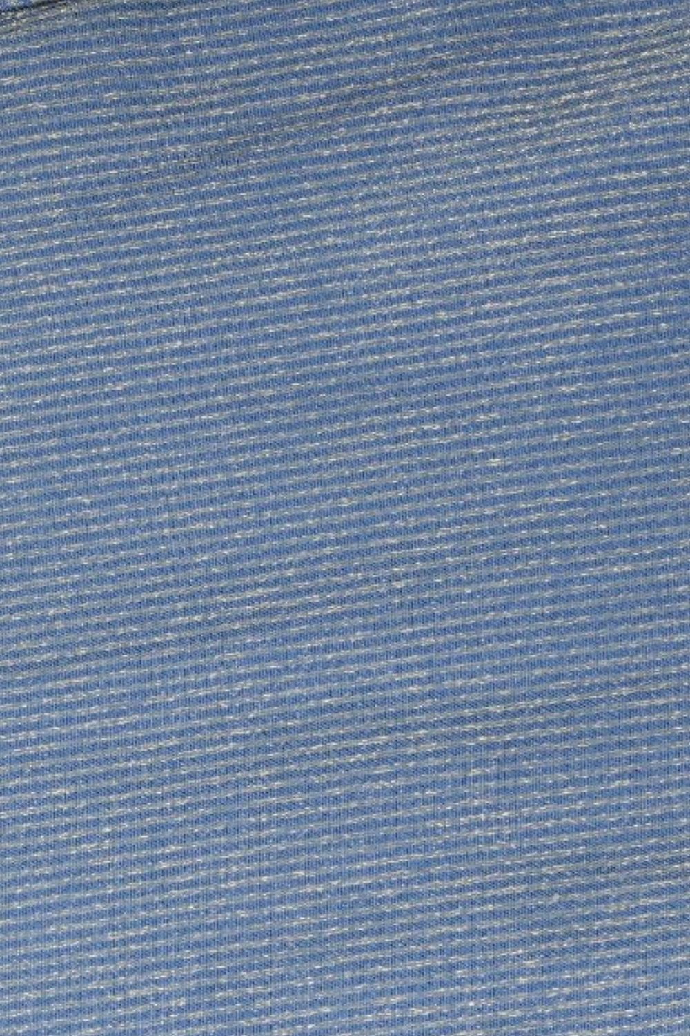Womens Blue Textured Kurta Palazzo Set - Image 9