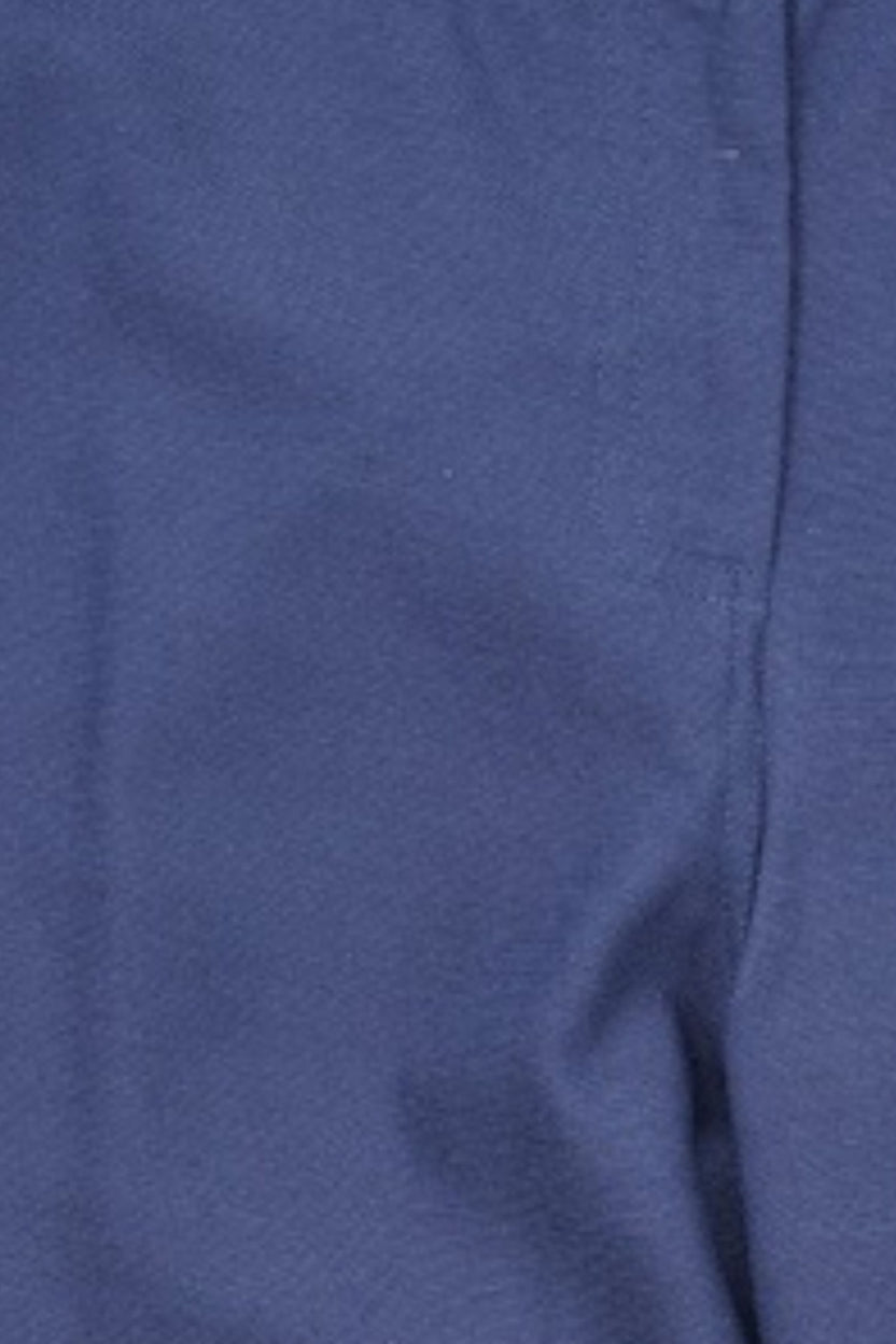 Womens Navy Wide Leg Cargo Pant - Image 8