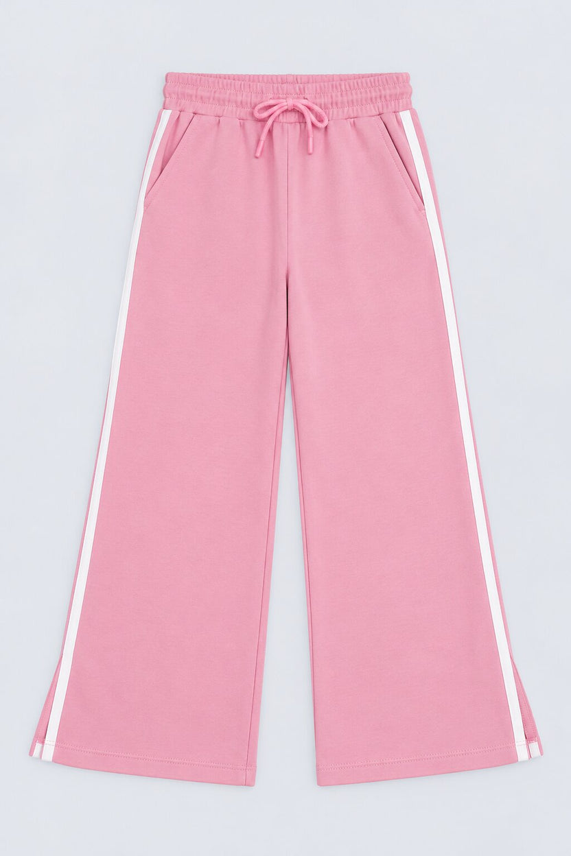Tweens Girls Pink Relaxed Fit Sweatpant - Image 2
