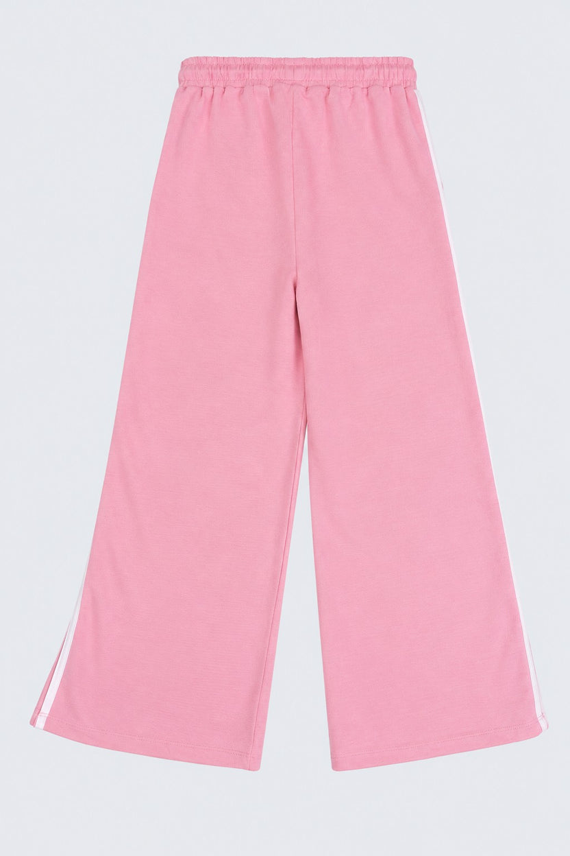 Tweens Girls Pink Relaxed Fit Sweatpant - Image 4