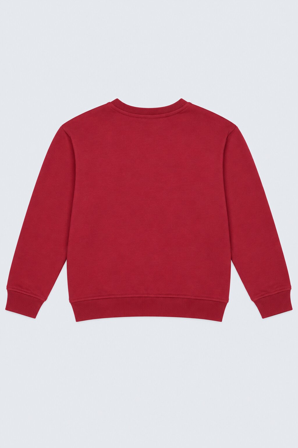 Tweens Girls Red Cotton Regular Fit Sweatshirt - Image 3