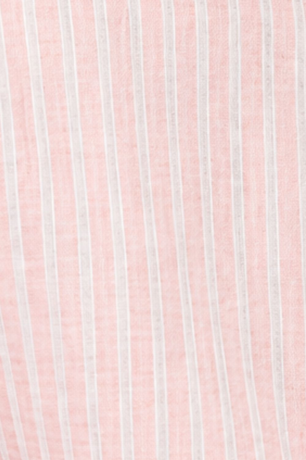 Mens Dusty Pink Striped Band Collar Shirt - Image 8
