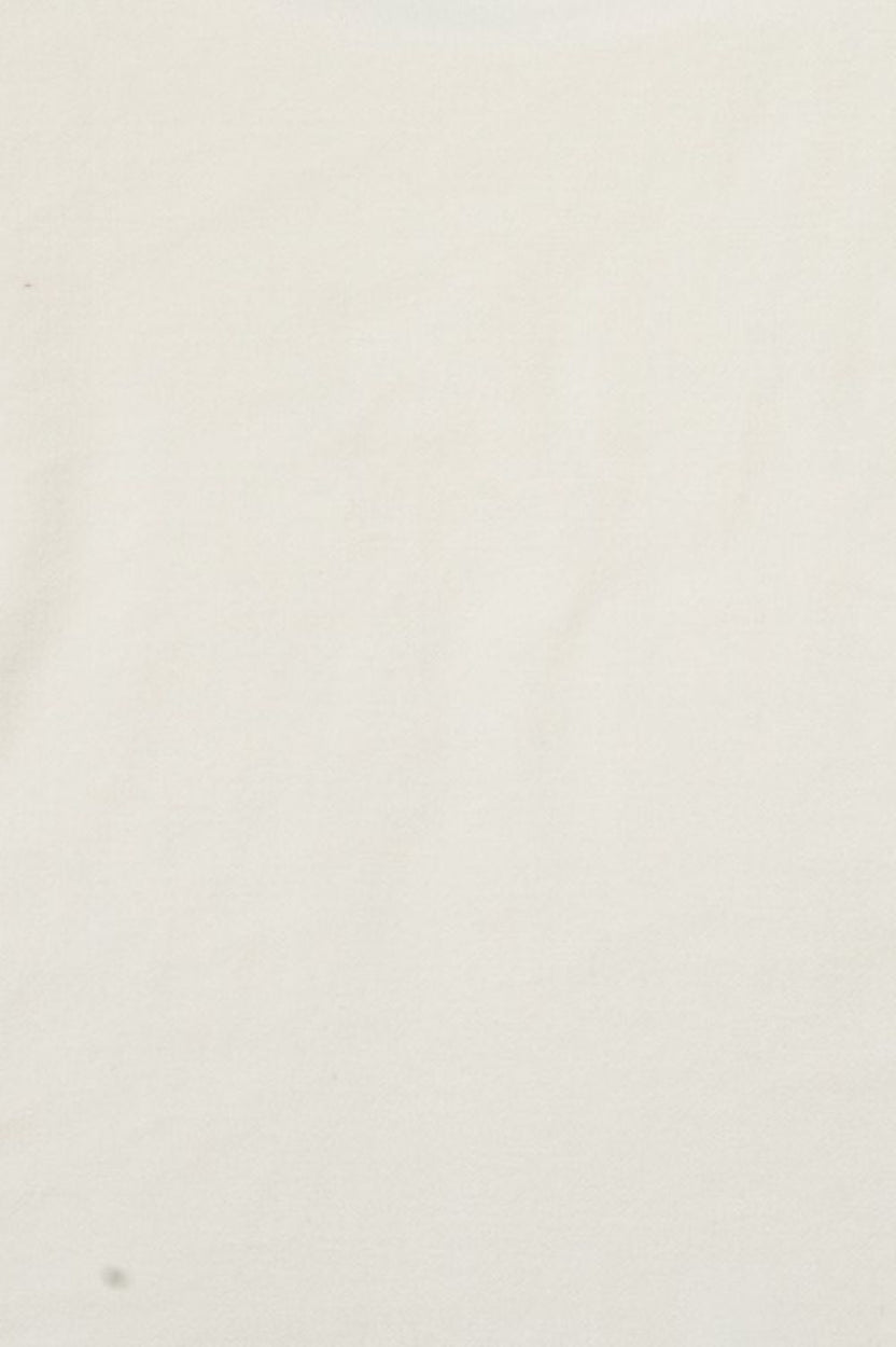 Off White Shoulder Straps Sleeves Regular Fit Camisole - Image 8