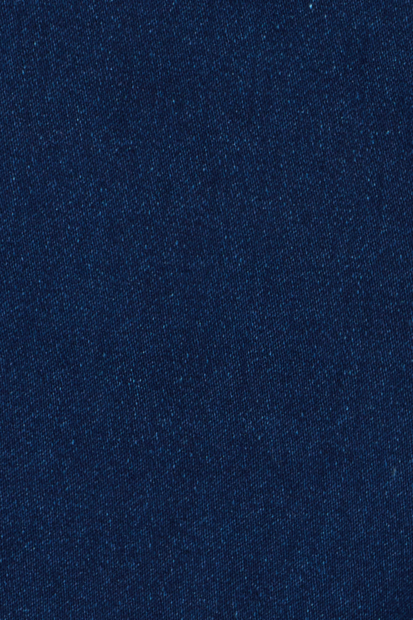 Navy Solid Regular Fit Jeans for Girls - Image 5