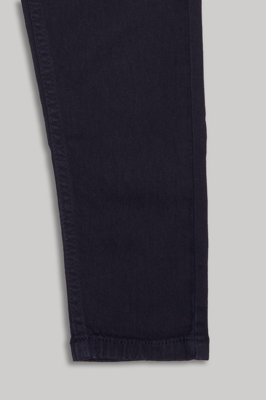 Black Solid Regular Fit Jeans for Girls - Image 5