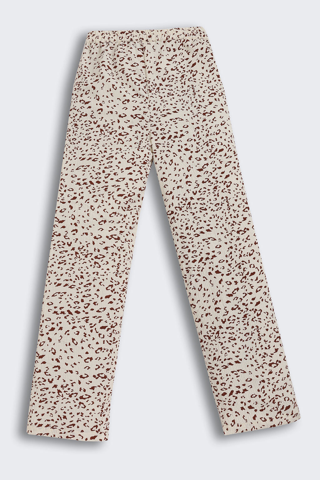 Cream All - Over Printed Regular Fit Co-ord Set for Tweens Girls - Image 5