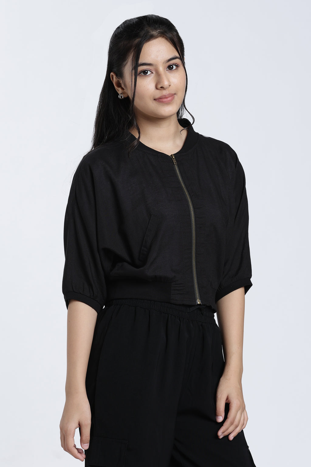 Black Wear Regular Fit Top for Women - Image 4